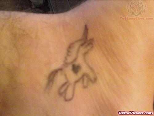 My Little Unicorn Tattoo