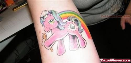 Famous Unicorn Tattoo