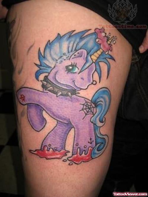 Worst Unicorn Tattoo