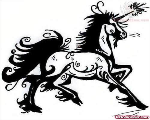 Unicorn Tattoo Sample