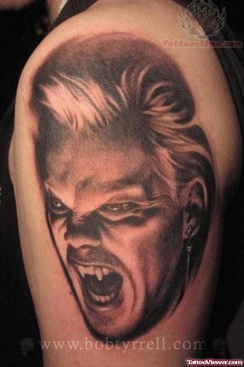 Lost Boys - Vampire Tattoo On Shoulder