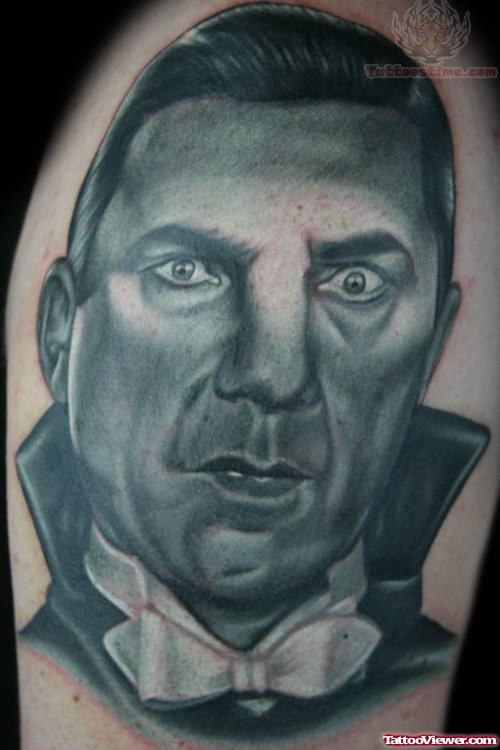 Vampire Portrait Tattoo