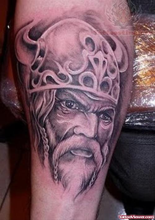 Viking Tattoo On Arm For Boys
