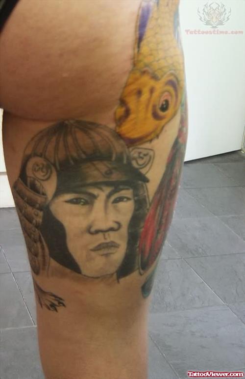 Japanese Warrior Tattoo