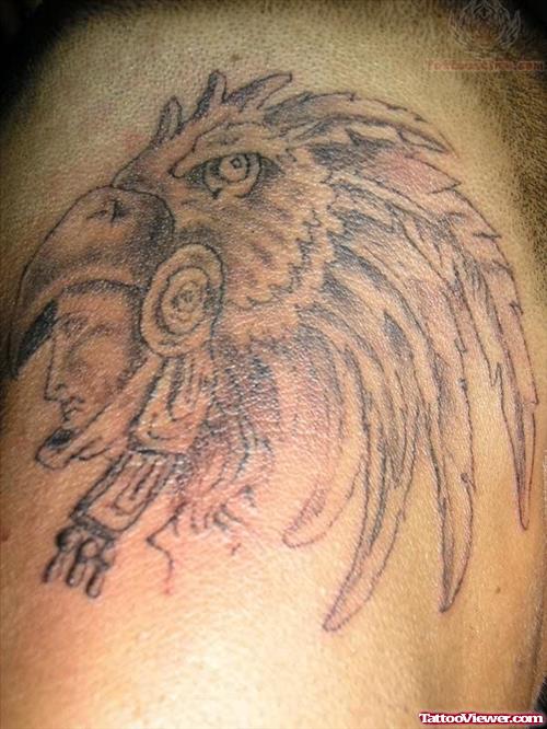 Warrior Shoulder Tattoo Image