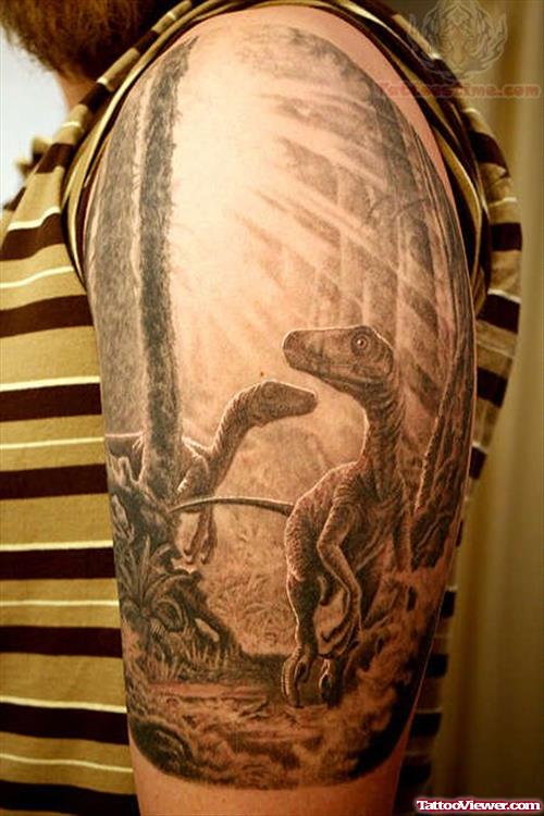 Dinosaur Wildlife Tattoo