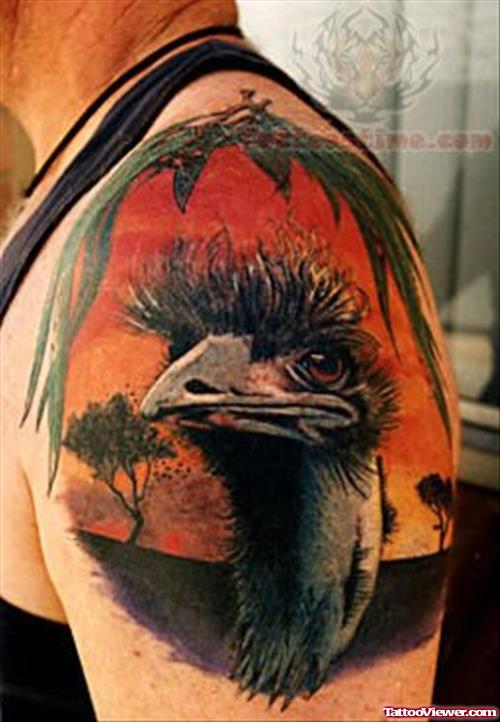Bird Neck Wild Tattoo