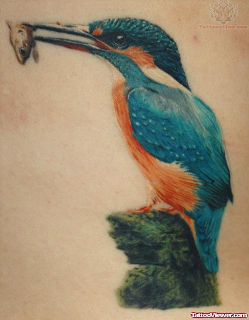 Kingfisher Wildlife Tattoo