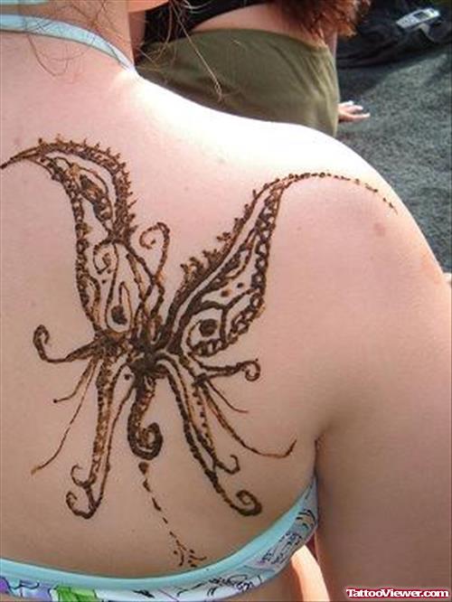 Fairy Wings Tattoos On Back