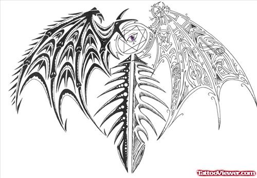 Amazing Wings Tattoos Designs