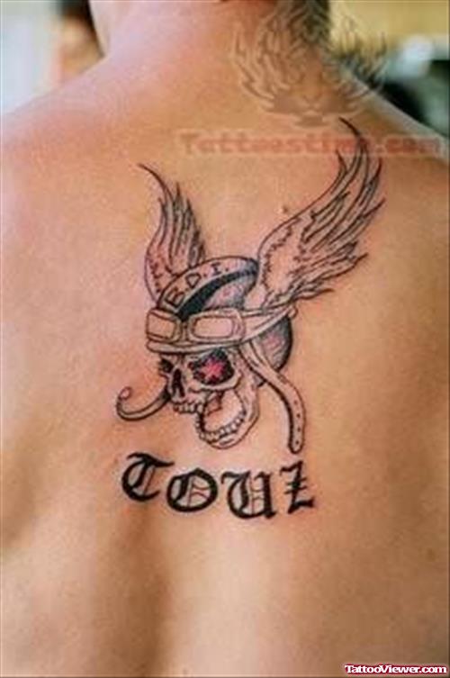 Evil Wings Tattoo