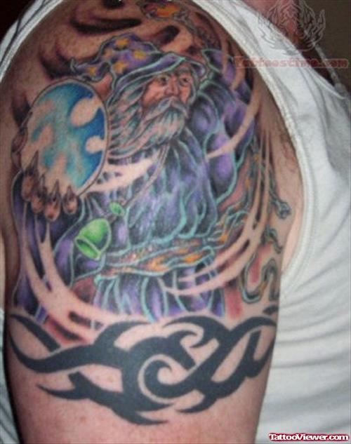 Wizard Armband Tattoo