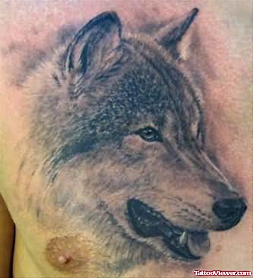 Real Wolf Tattoo