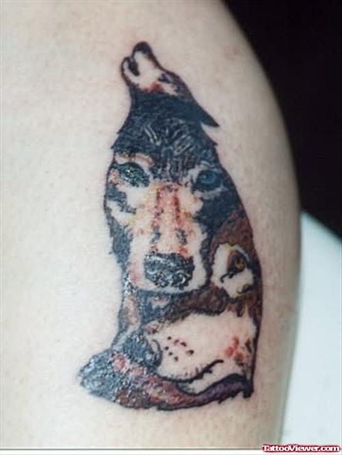 Wolf Tattoos Black Wolf Tattoo