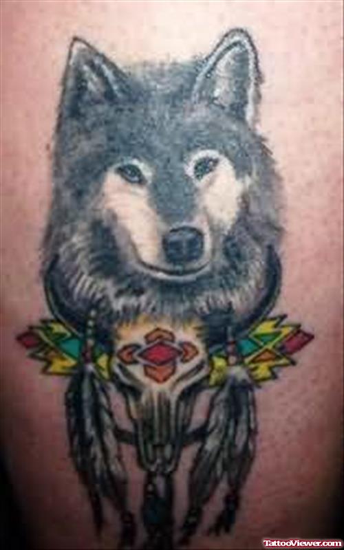 New Style  Wolf Tattoo