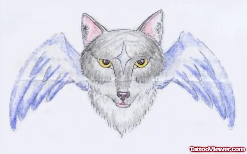 Wolf Tattoo Drawing