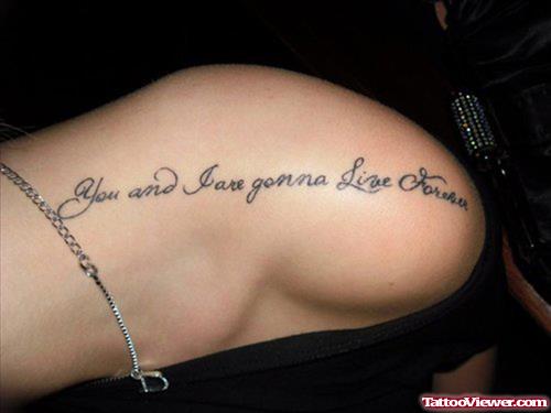 Quotes Women Tattoo For Women