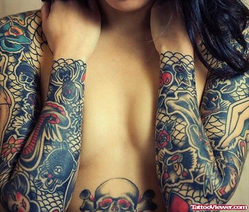 Arm Women Tattoos