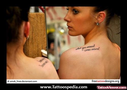 Unusual Women Tattoo