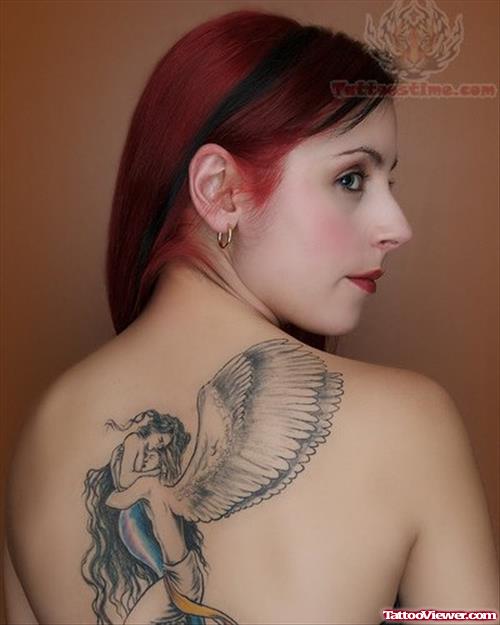 Angel Tattoo For Women