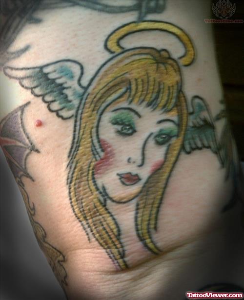 Angel Woman Tattoo