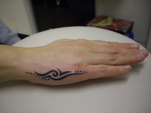 Tribal Hand Women Tattoo For Women