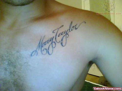 My Momma Tattoo On Chest