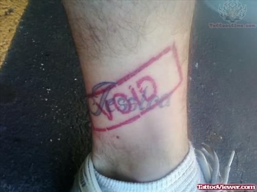 Void! - Word Tattoo