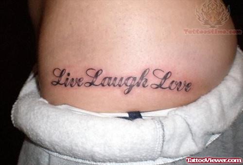 Live Laugh Love Design