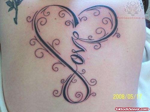 The Love Word Tattoo