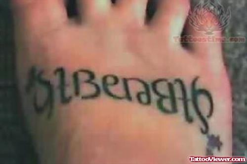 Awesome Words Tattoo