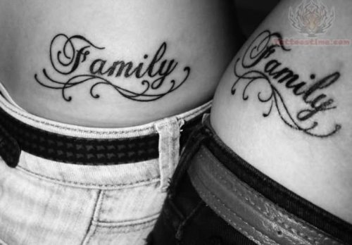 Family - Word Tattoos