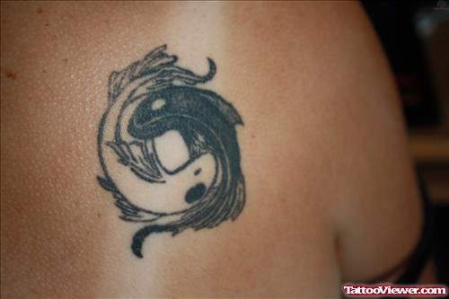Yin Yang Koi Tattoo