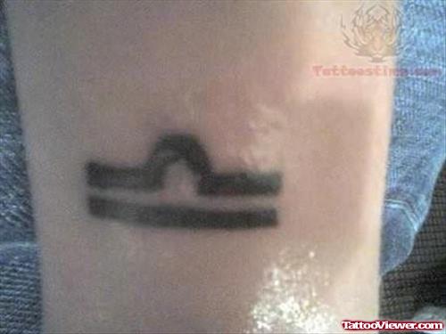 The Libra Tattoo Symbol
