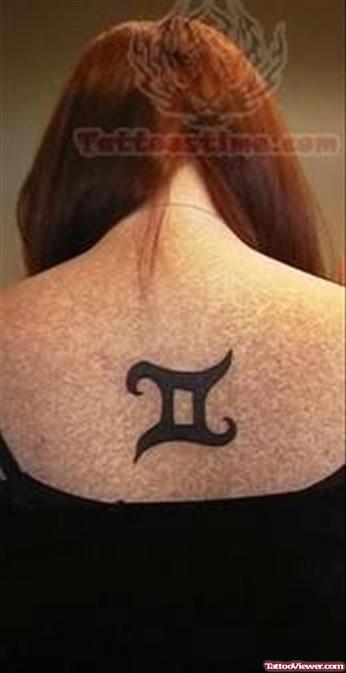 Tattoo of Zodiac Sign Gemini