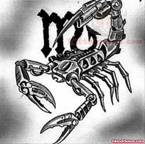 Scorpio Tattoo Image