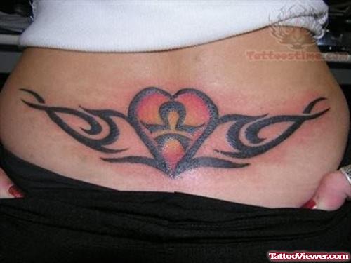 Tribal Libra Tattoo