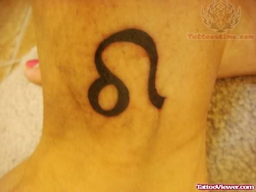 Leo Symbol Tattoo Design