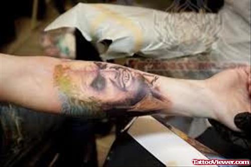 Zombie Tattoo On Arm