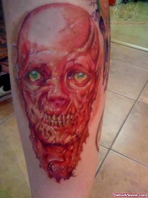 Travis Zombie Tattoo