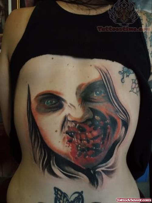 Ashley Zombie Tattoo