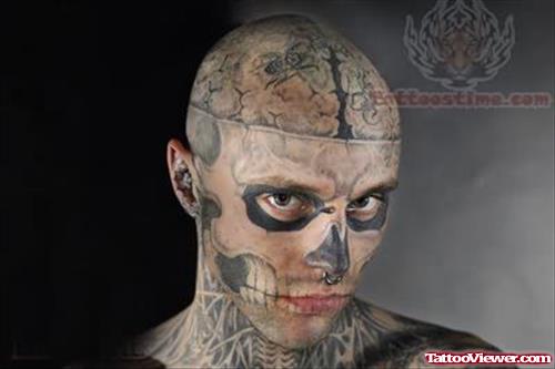 Zombie Head Tattoos