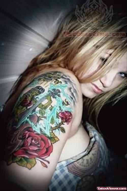 Amazing Zombie Tattoo