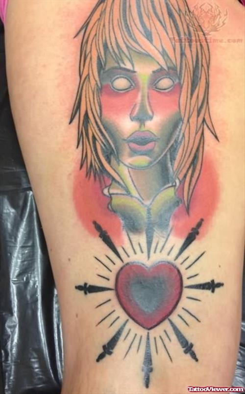 Tumblr Zombie And Heart Tattoo
