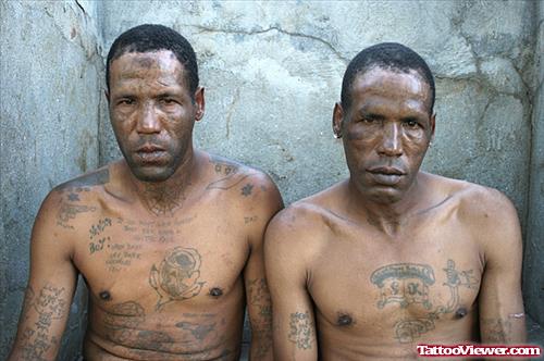 Prisioners African Tattoos
