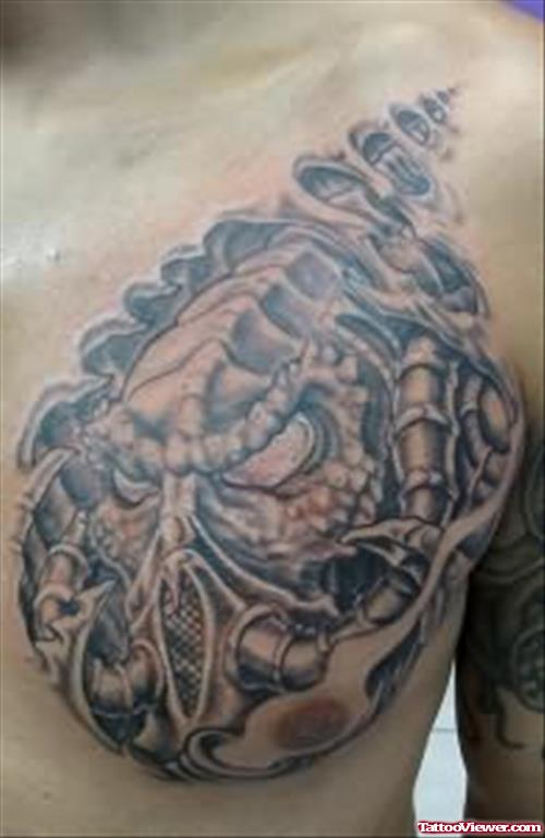 Alien Tattoo Designs For Men