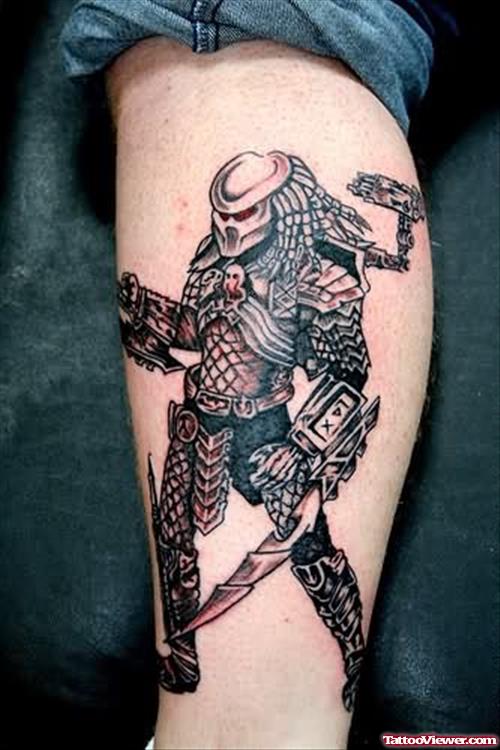 Alien Army Tattoo