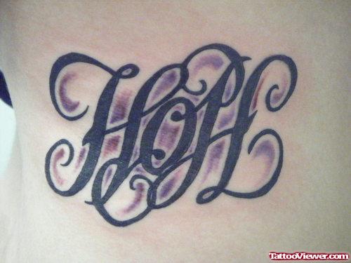 Best Hope Ambigram Tattoo