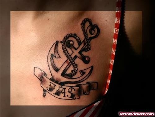 Anchor Simple Tattoo