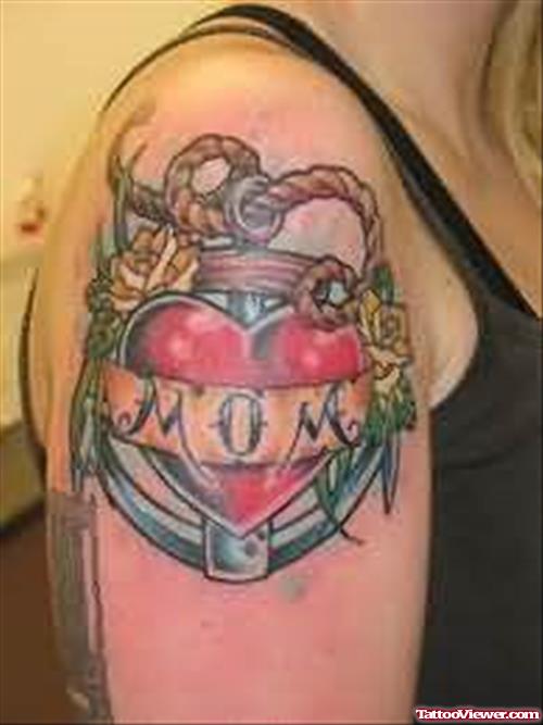 Mom Remember Anchor Tattoo